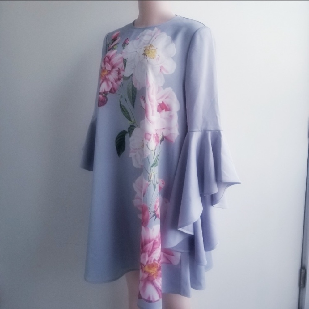 🍒LIKE NEW🍒Ted Baker flower dress (TB2) - Picture 5 of 7
